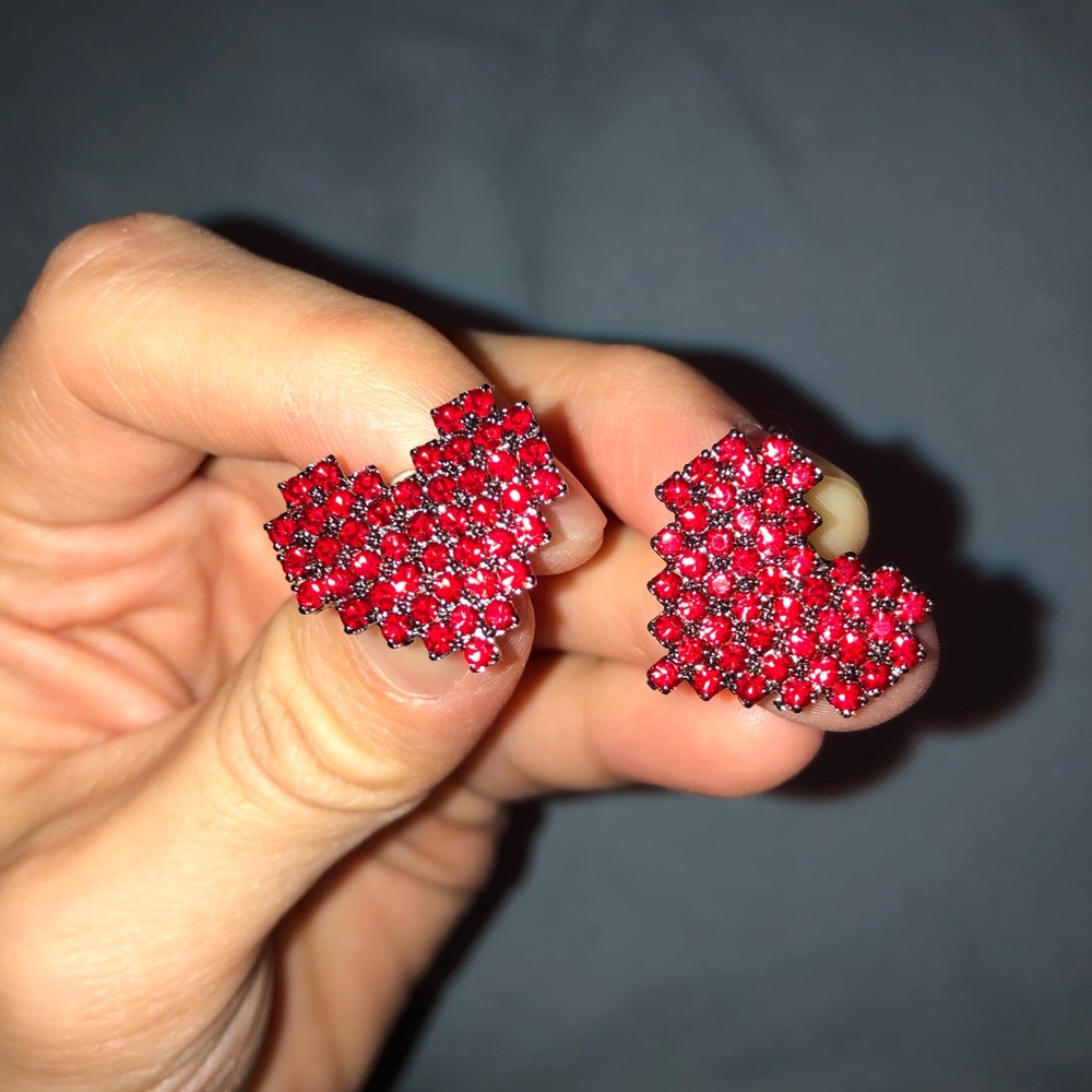 Heart shape earrings